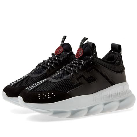 versace chain reaction white grey|Versace chain reaction black multi.